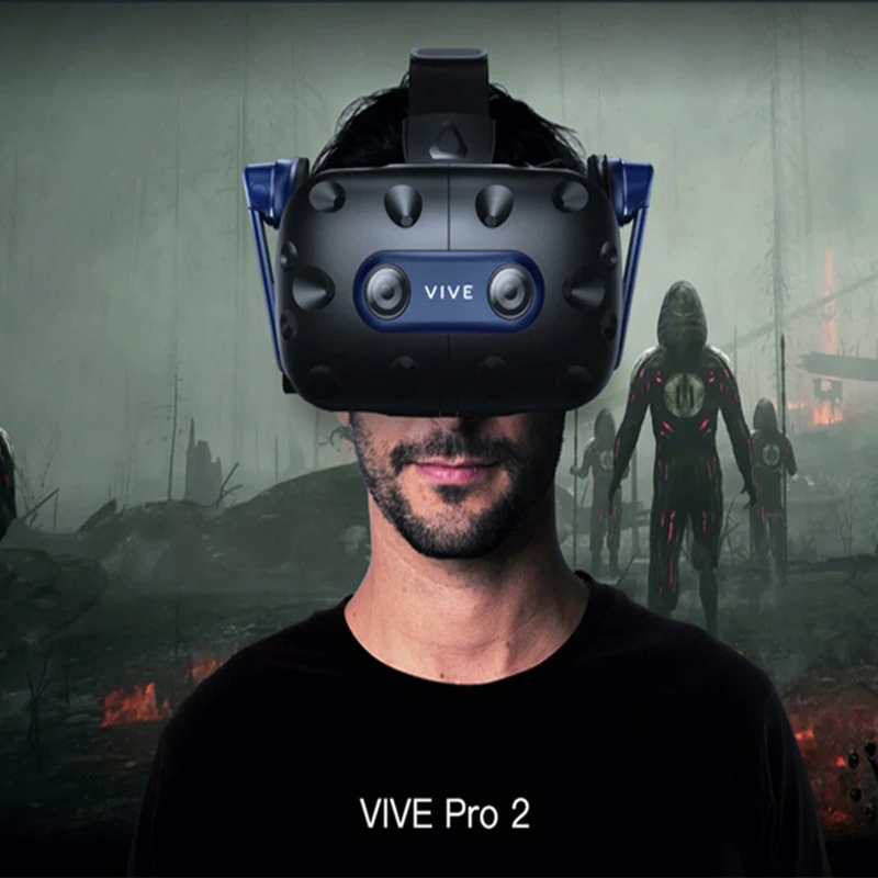 Шлем виртуальной реальности HTC Vive Pro 2 гарнитура VR соматосенсорная игровая