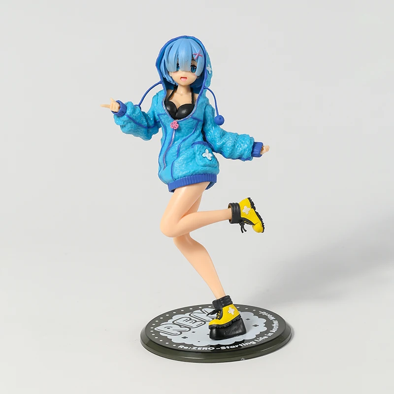 

Re:Zero Starting Life In Another World Rem Precious Hoodie Ver Collection Figure PVC Model Figurals