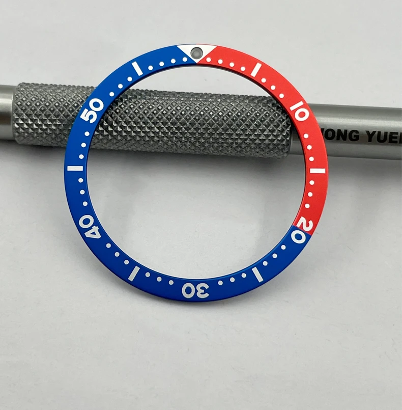 aluminous watch bezel for  Replace SK007 / SKX009  38mm inside 31.5mm