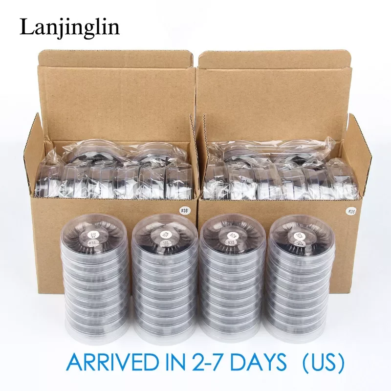 

NEW2023 Wholesale Eyelashes 10/20/30/40/100pcs 3d Mink Lashes Natural Mink Eyelashes Wholesale Eyelashes Makeup Lash In Bulk