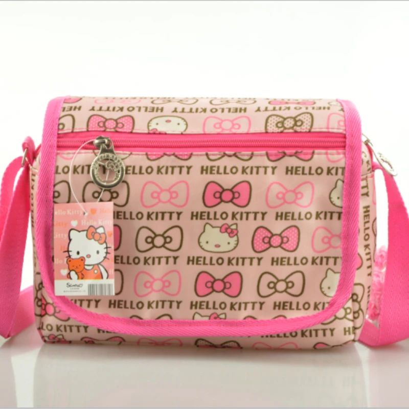 Sanrio-Mochila de Hello Kitty para niños y niñas, bolso de hombro Kawaii...