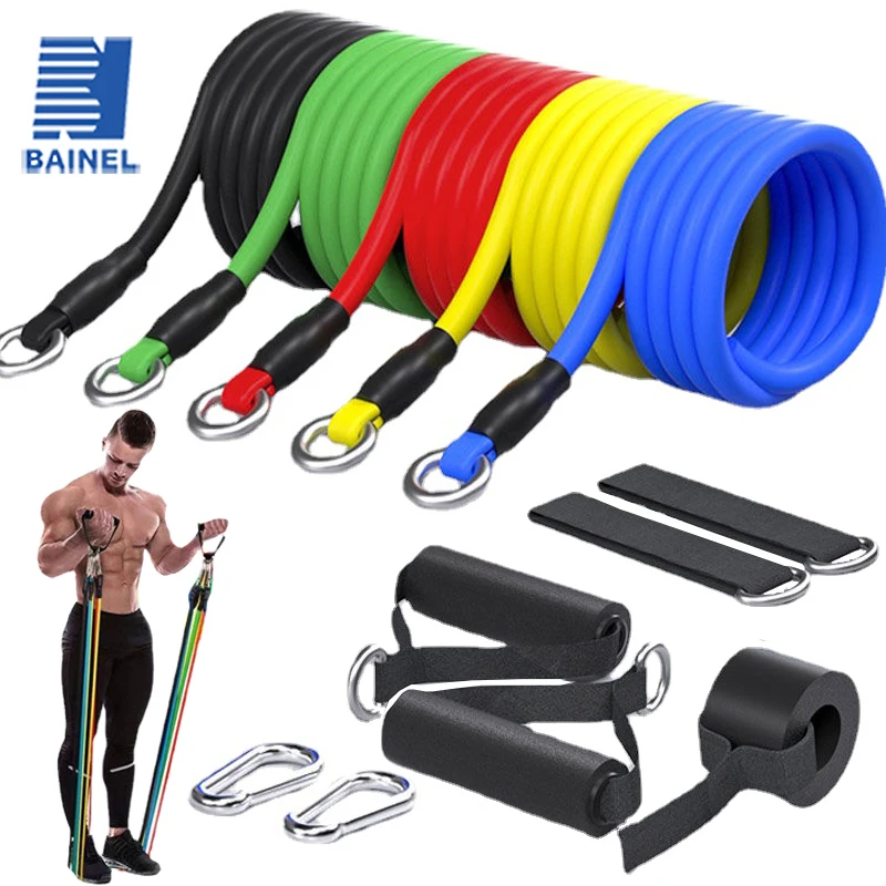 

Набор эспандеров для фитнеса, эластичная лента для занятий йогой, оборудование для тренировок, вес 200 фунтов