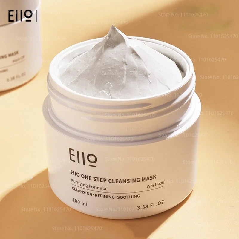 

EIIO Cleaning Mud Film Facial Mask for Face Blackhead Remover Deep Pore Cleansing Brightening Facial Purifying Clean Products