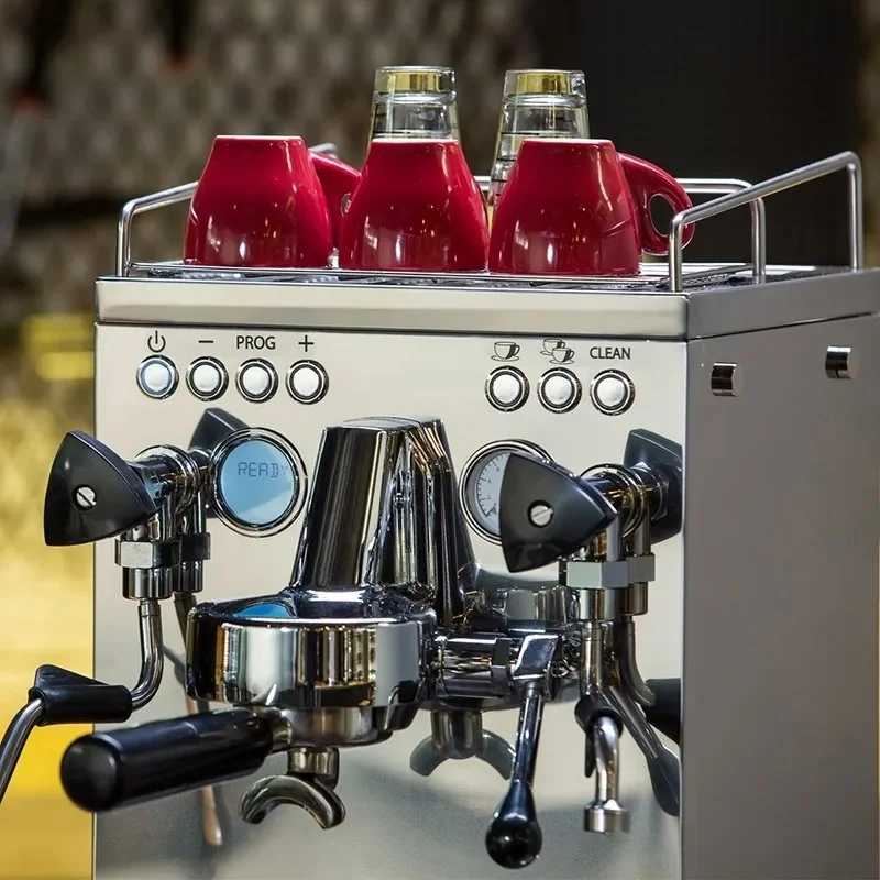 Профессиональная полуавтоматическая кофемашина коммерческое электрическое