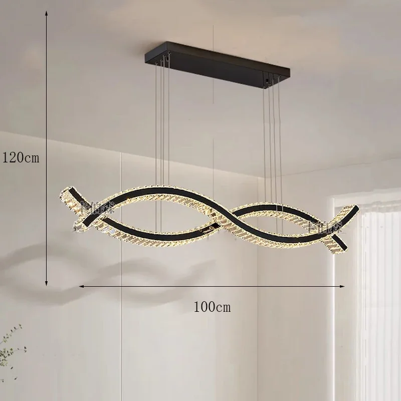 

Подвесная люстра MZISOSOD хрустальная