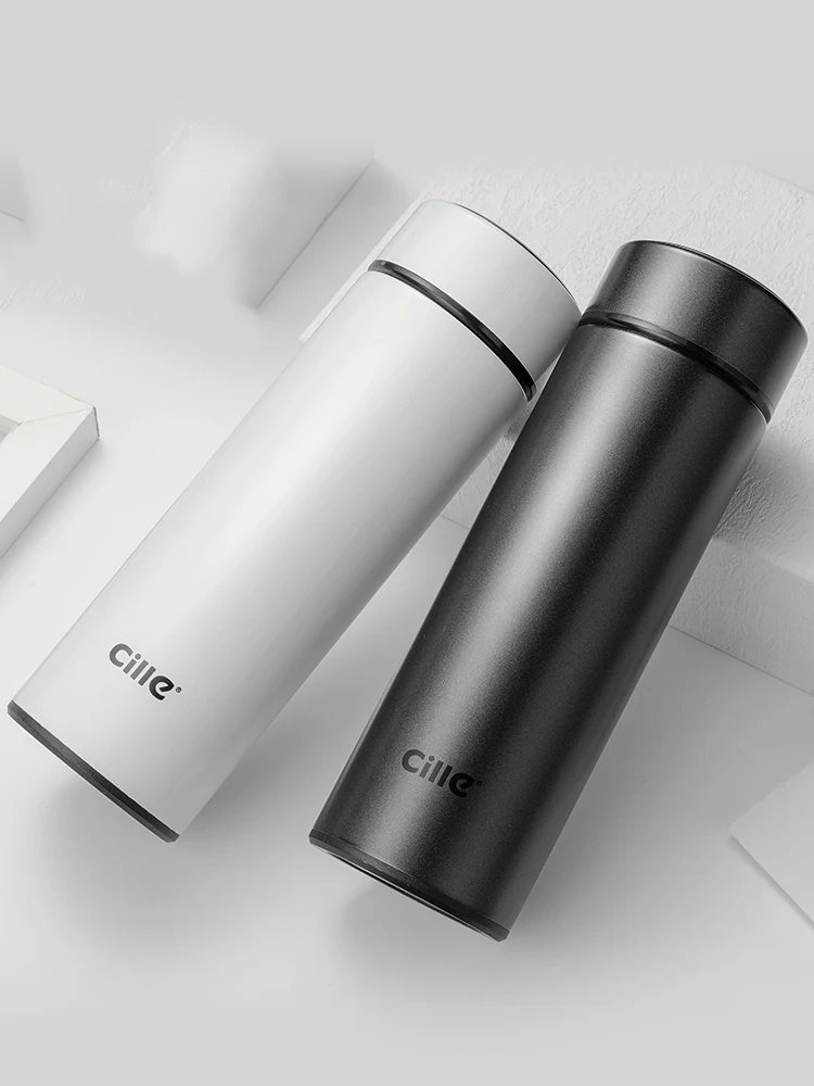 

Heat Preservation Cup Men's Stainless Steel Water Cup Female Student Portable Simple Business Cup Large Capacity Car Tea