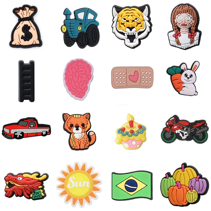 

Women Charm Shoe Charms Accessories Decorations PVC Buckle Decorations for Crocs Wholesale Bulk Gifts Pins Shoes Accessories