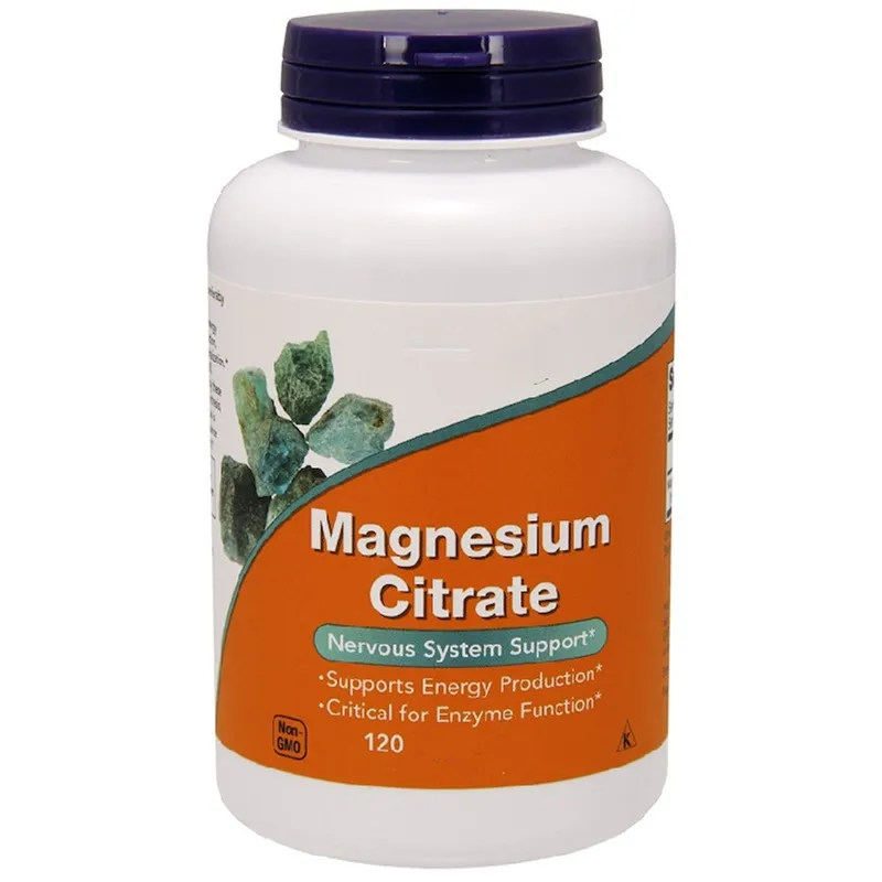 

Magnesium Citrate,Magnesium is a kind of mineral, which is very important for energy production and metabolism400mg x 120 pcs