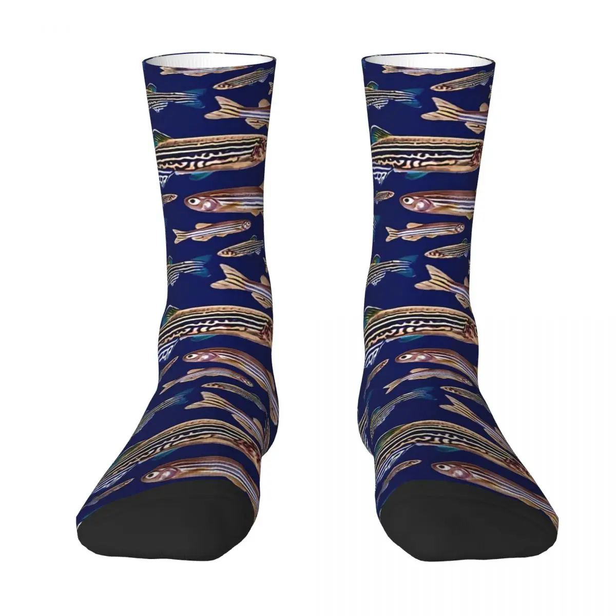 Zebrafish Danio Model Organism Genetics Biology Pattern Adult Socks,Unisex socks,men Socks women Socks