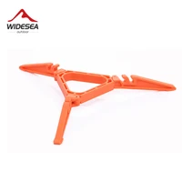 widesea gas tank bracket gas burner outdoor stove camping stove tools bottle shelf stand tripod folding canister stand
