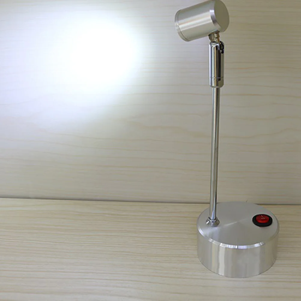

Showcase LED Spotlight Jewelry Counter Spotlight Exhibition Cabinet Spotlights LED Desk Lamp (1W Shipment without )