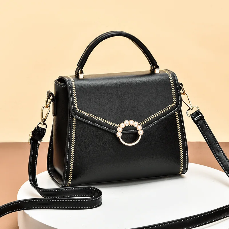 

Famous Brand Designer Women Satchels 2022 New Fashion Beaded Embroidery Thread Portable Small Square Bag Luxury Design Handbags