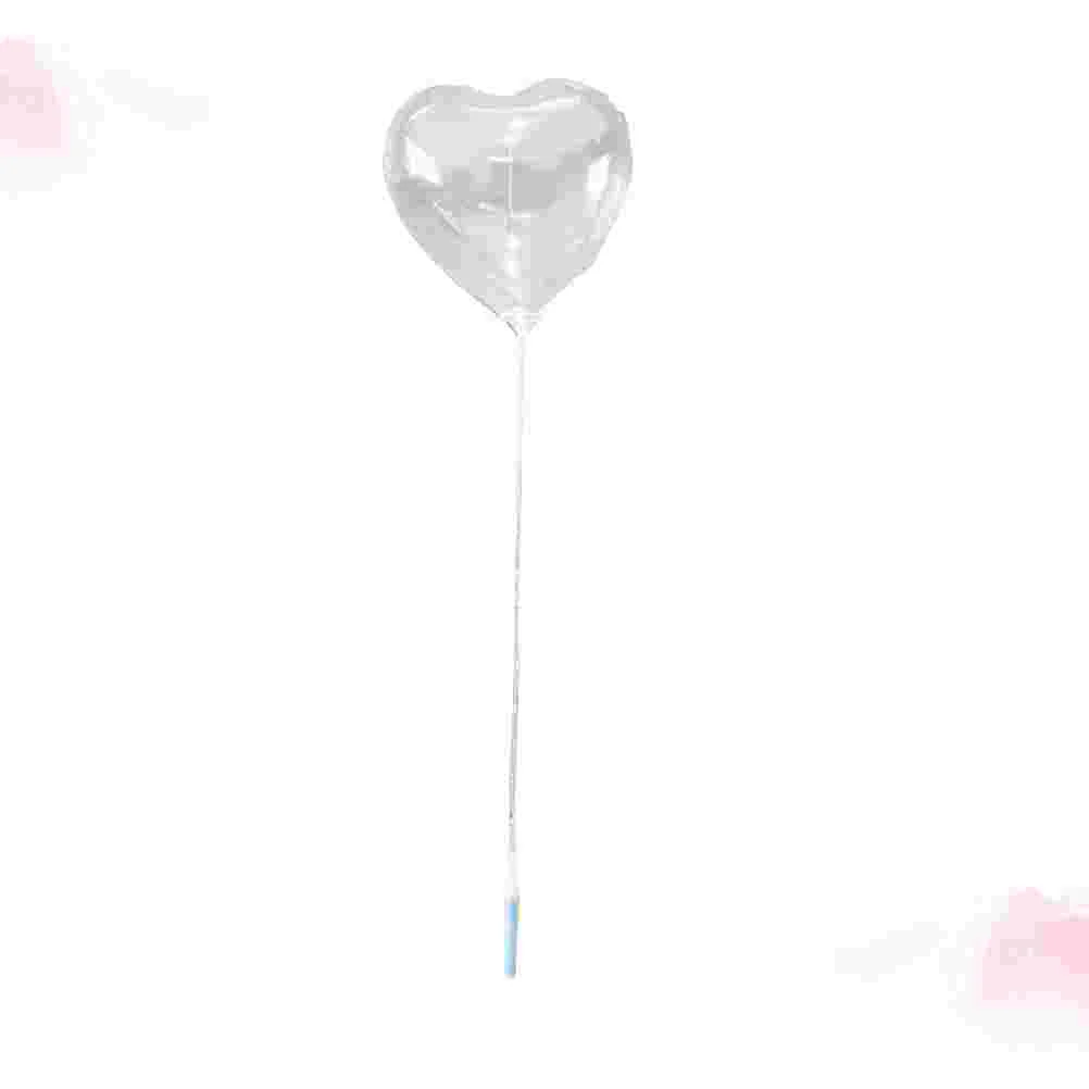 

3pcs Light Balloon Colorful Glowing Balloons LED Balloons Light with Heart and Star Shaped Balloon Party and Wedding Balloons