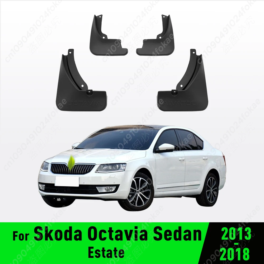 

Для Skoda Octavia A7 5E 2013 2014 2015 2016 2017 2018 крыло брызговики брызговики брызговики автомобильные аксессуары