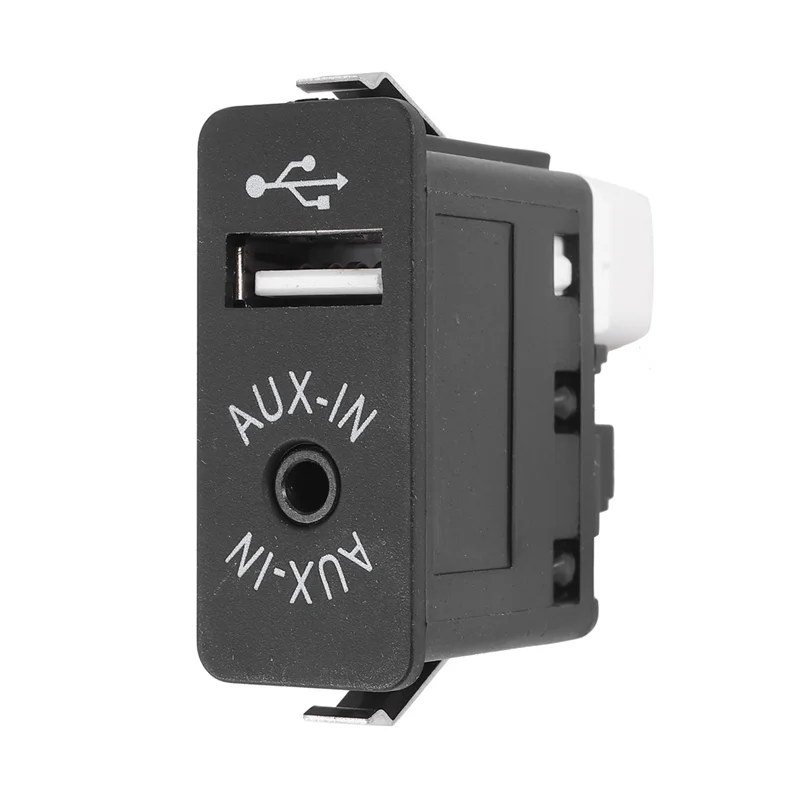 Фото A22E-Car USB AUX в вилке, вспомогательный входной адаптер для BMW E81 E87 E90 F10 F12 E70 X4 X5 X6 №4