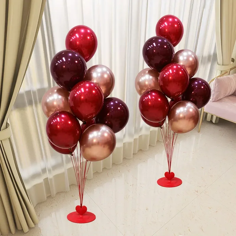Напольный плавающий воздушный шар украшение новый дом стол кронштейн набор для