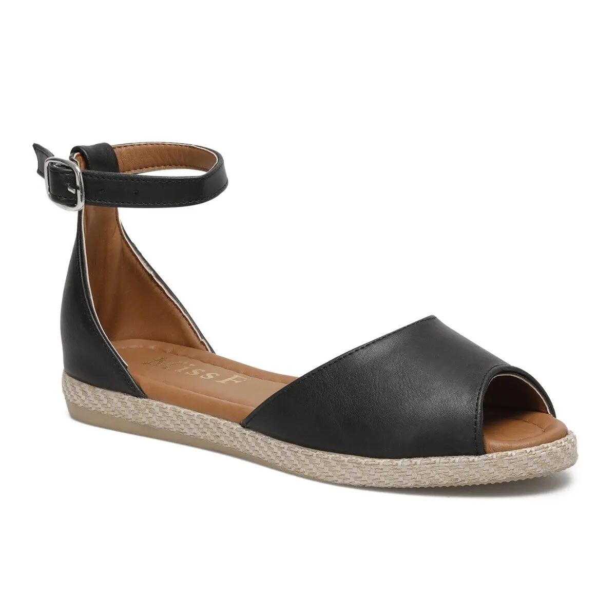 

Черные женские сандалии DS21033 1FX