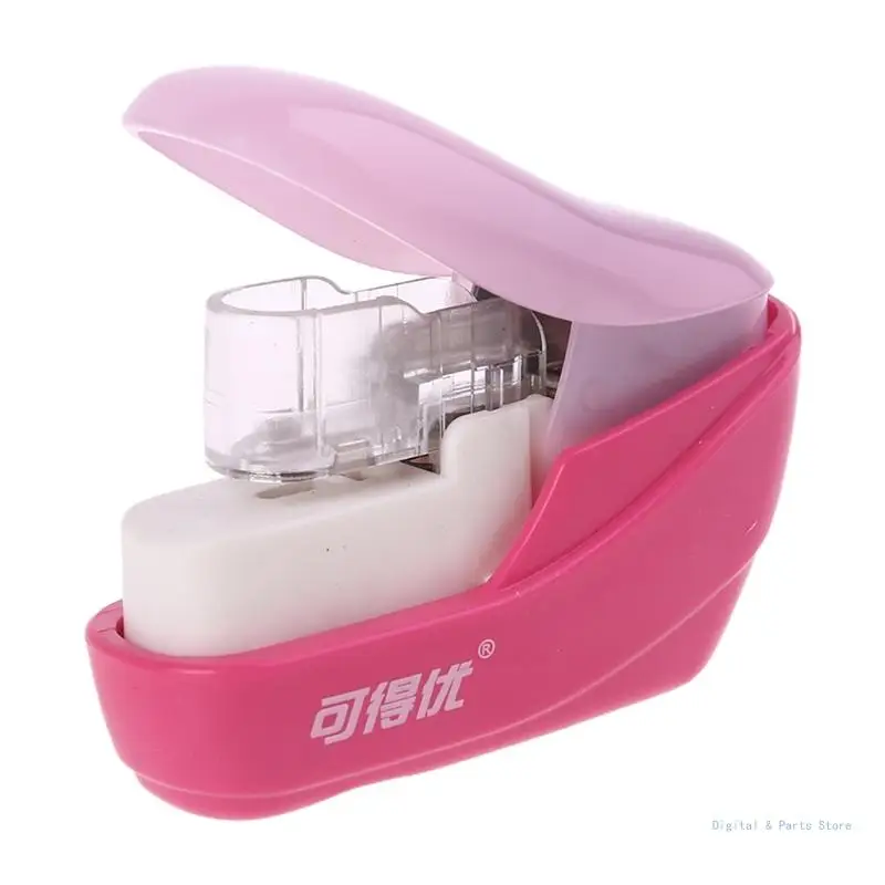 

M17F No for Staples Free Stapler Mini Paper Book Binding Stapling Machine Stapleless Staplers Stationery