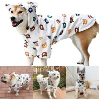 pet clothes dog raincoat summer waterproof coat for dog small medium large dog clothing teddy shiba inu french bulldog raincoat