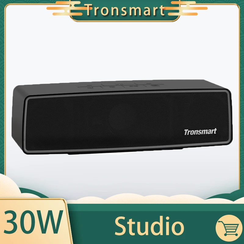 Фото Оригинал Tronsmart Studio SoundPulse™Портативный Bluetooth-динамик с водонепроницаемостью