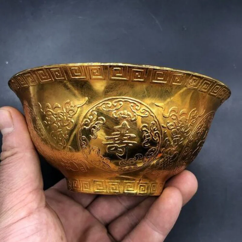 

Collection of Fu Lu Shouxi Cai Bowl Handicrafts and Family Furniture Made in Qing Dynasty