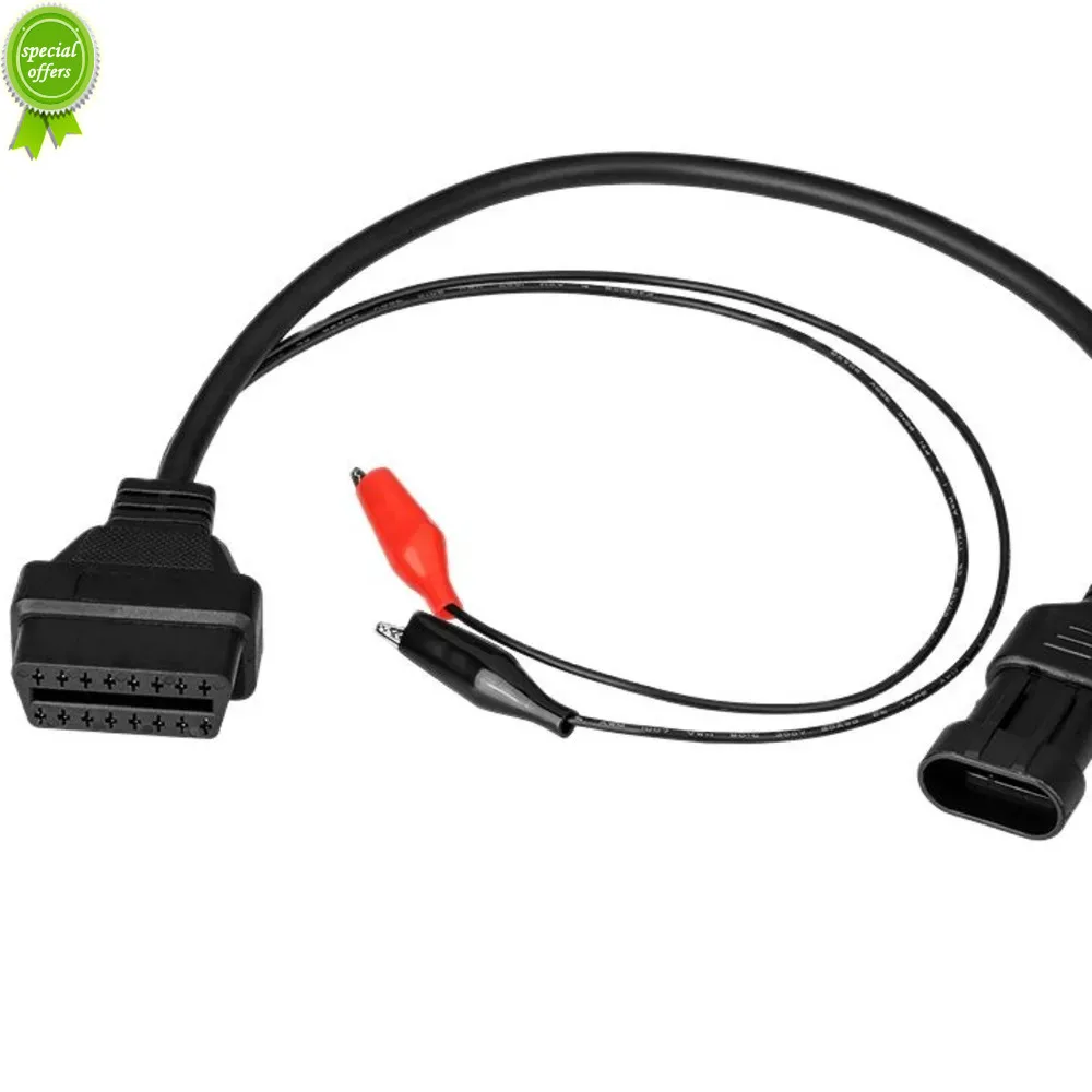 Кабель OBD2 для Fiat 3-контактный Alfa Lancia на 16-контактный разъем OBDII OBD 2 OBD-II адаптера