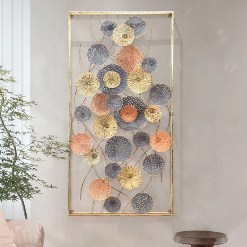 

Three-Dimensional Iron Wall Hanging Affordable Luxury Style Wall Decoration Wall Creative Home Xuan Living Room Entrance Hall