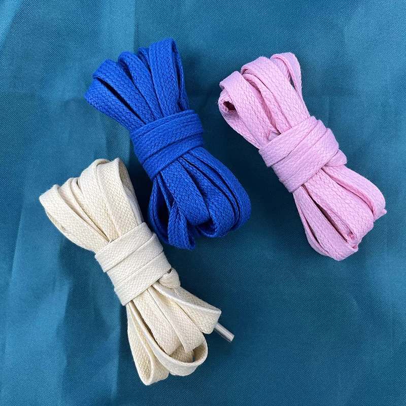 Aj1 barb shoelace Pink Blue original quality oil wax co name Fujiwara Hao TS solid air jordan 1 low meter