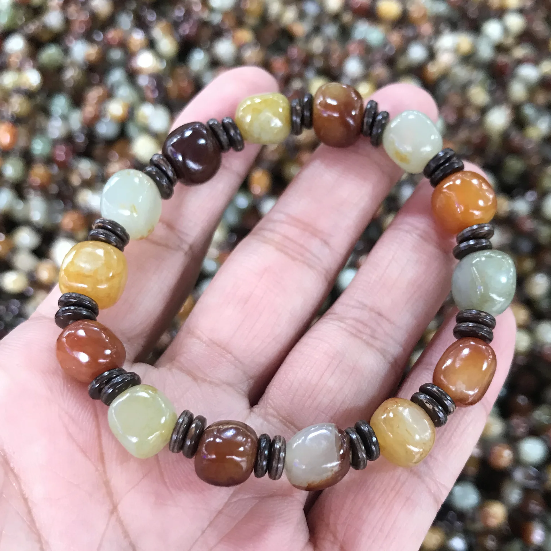 

Certified Natural Hetian Jade Bracelets for Women Jade Bangles Amulet Healing Jade Jewelry for Girls