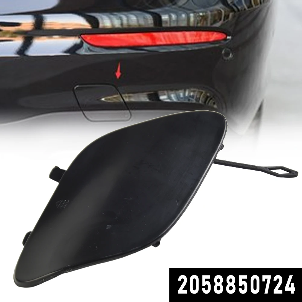 

Accessories Tow Hook Cover 12x6x1cm 1Pcs Replacement A2058850724 Car For Mercedes 2015-2016 Front Bumper Tow Hook Cover