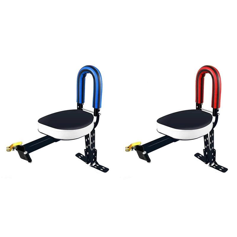 

New Hot Child Bike Seat, Portable Foldable Front Mount Kids Seat,For Children 2-6 Years, Detachable Child Bicycle Seat