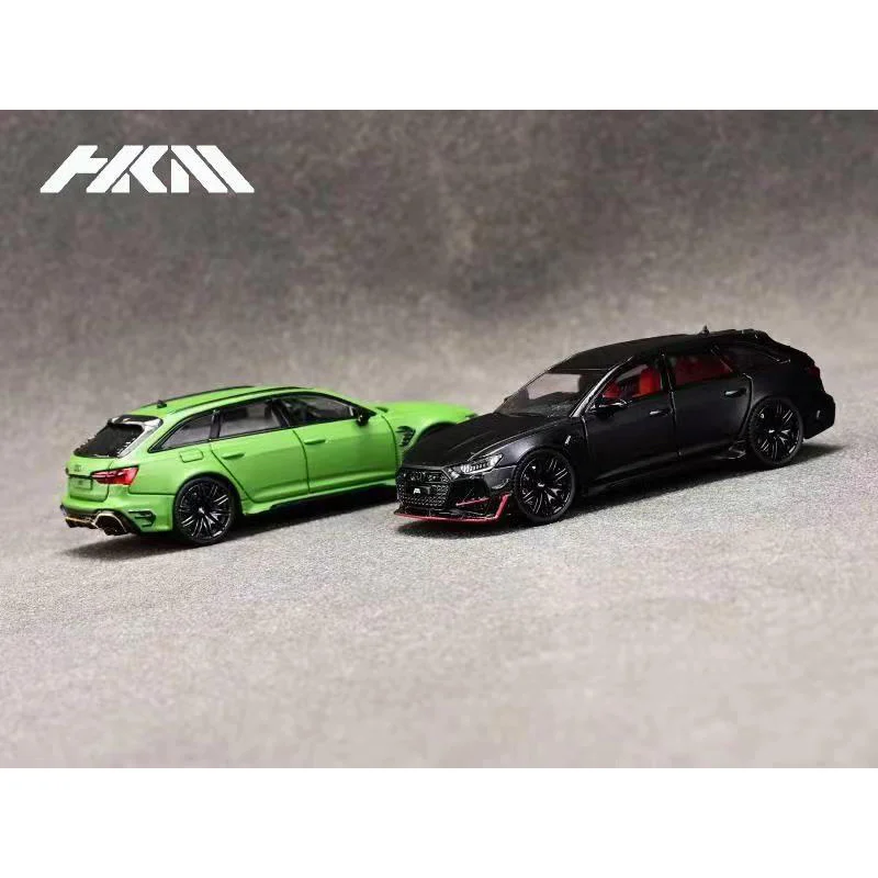 

Модифицированная коллекция HKM 1:64 RS6 R Avant C8 Wagon ABT из сплава, миниатюрная игрушечная машинка, модели игрушек для детей