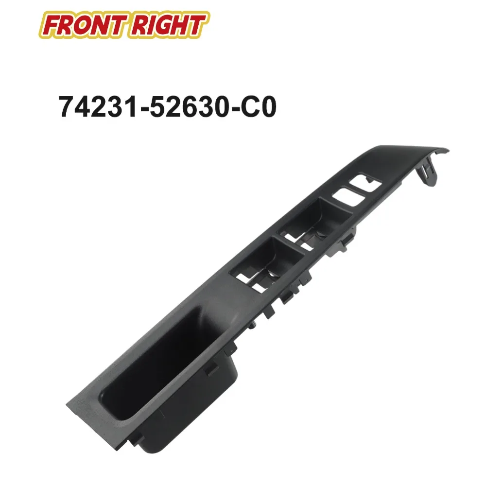 

Крышка переключателя подъема окна, подлокотник, верхняя панель, подлокотник, декоративная крышка, подходит для Toyota, Vitz 2010-2014, только для RHD