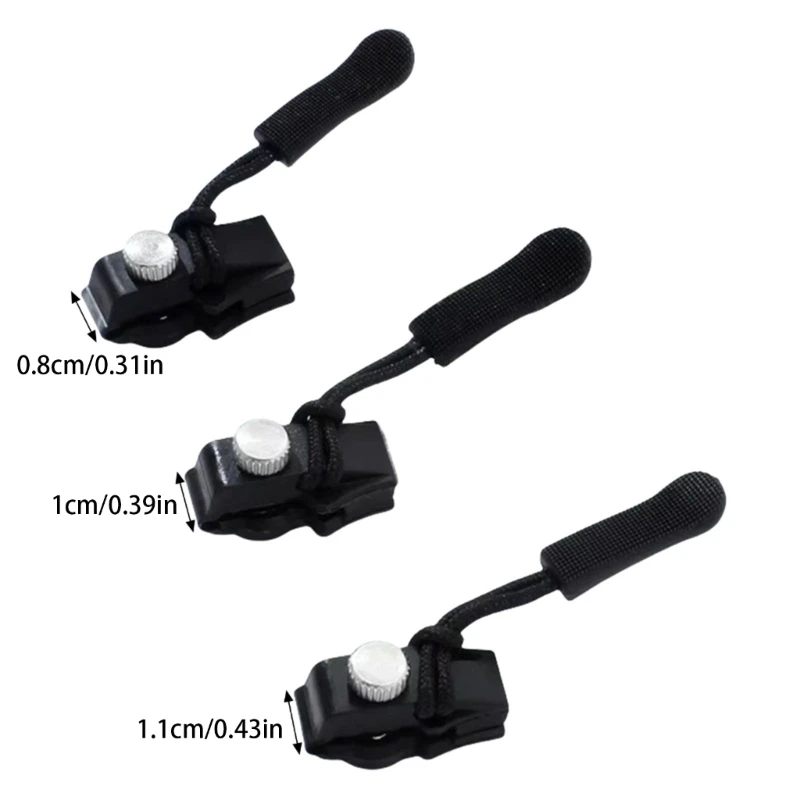 3 шт. комплекты для ремонта застежек-молний сменный комплект сменных джинсового