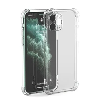 transparent shockproof case for iphone 13 12 11 pro max xs xr 7 8 plus se2020 clear anti knock phone shell soft tpu back cover
