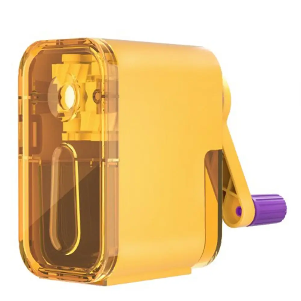 

Charcoal/Colored/Graphite Pencils Hand Crank Pencil Sharpener Sketching Suitable 6-8mm Mechanical Pencil Cutter