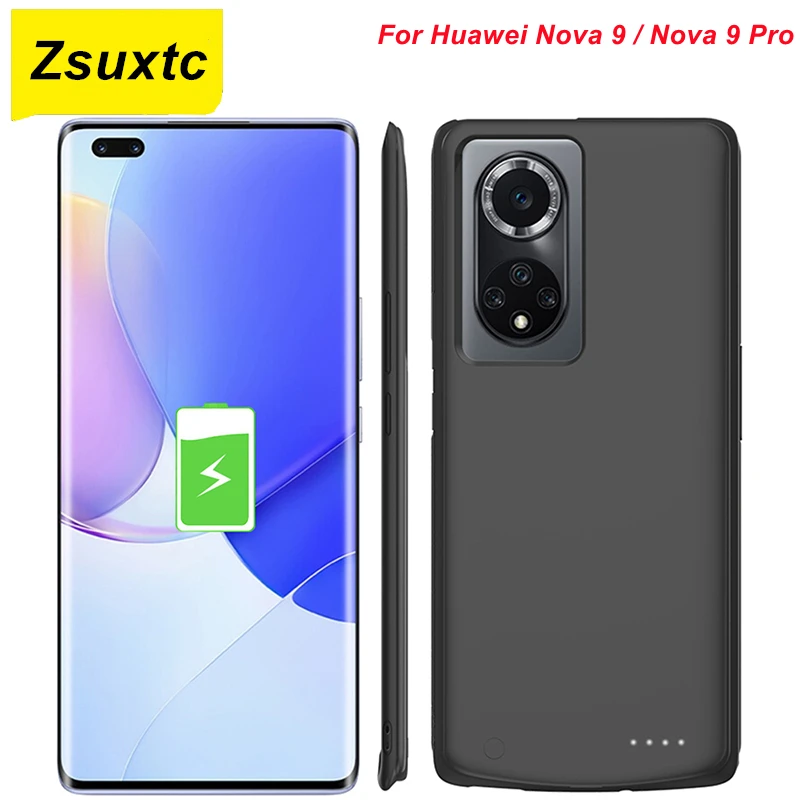 

6800Mah Battery Charger Case For Huawei Nova 9 Power Case Nova 9 Pro Power Bank Cover Smart For Huawei Nova 9 Battery Case
