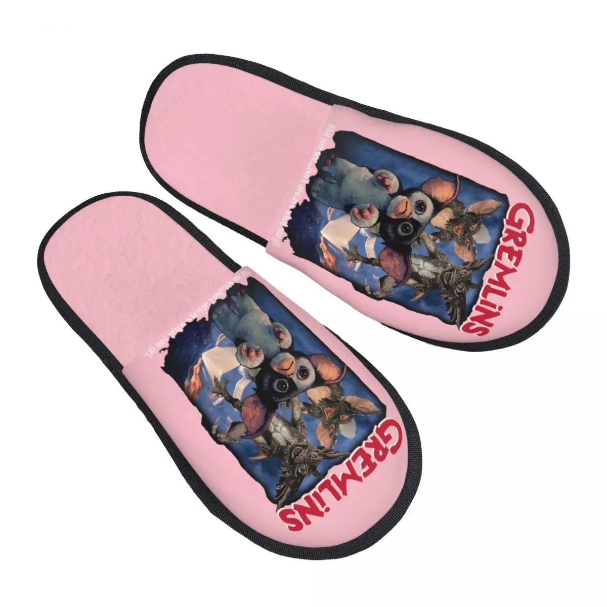 Женские домашние тапочки из мягкой пены с эффектом памяти Gremlins Mogwai женские