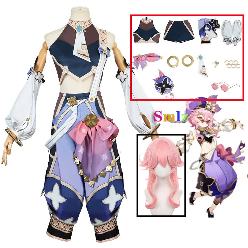 

Game Genshin Impact Costume Dori Cosplay Outfits Hat Dress Wig Anime Cosplay Comic Con Role Play Halloween Clothing