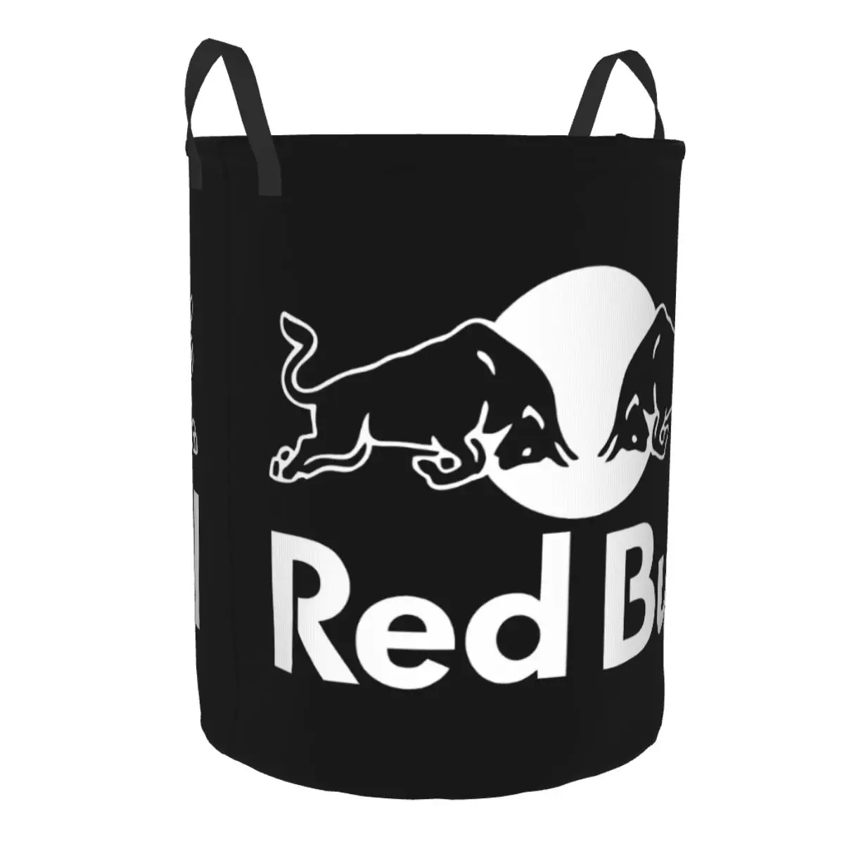 Изготовленная на заказ красная корзина для белья с двойным черепом большая