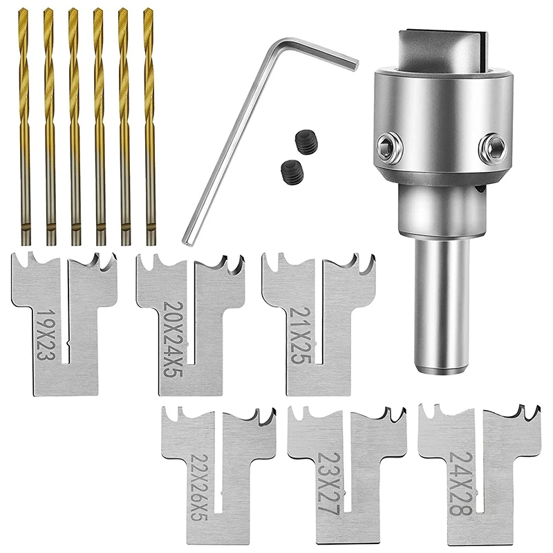 

11-Piece Ring Drill Bit Set,Wood Ring Drill,Wooden Ring Maker,Steel Wood Bead Drill,DIY Ring Making, Jewelry Decoration