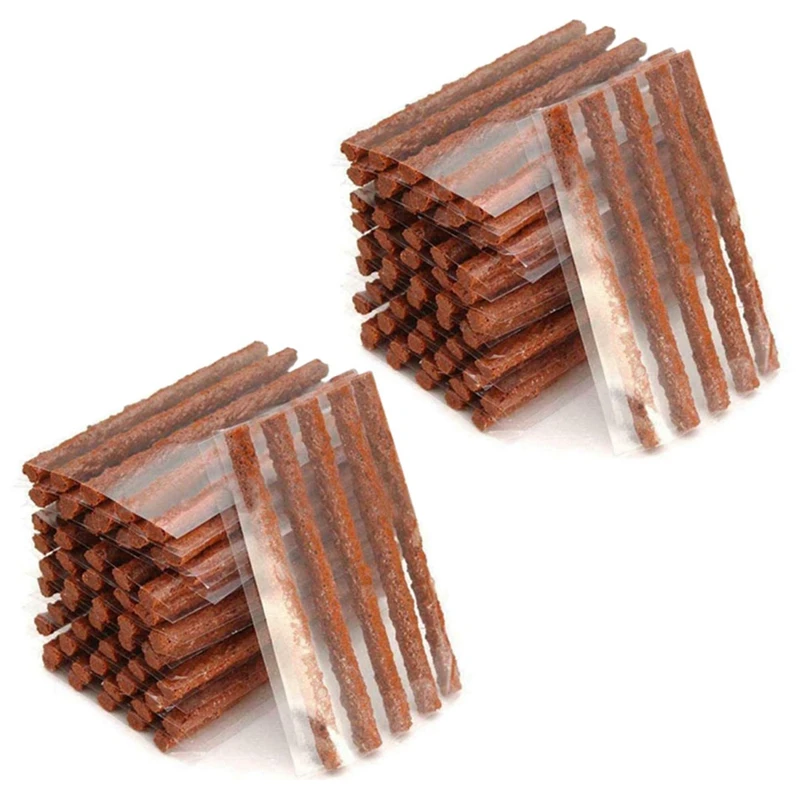 

200 шт. инструмент для ремонта автомобильных бескамерных шин, резиновые полоски, пробка, соединительная заглушка, универсальное уплотнение д...