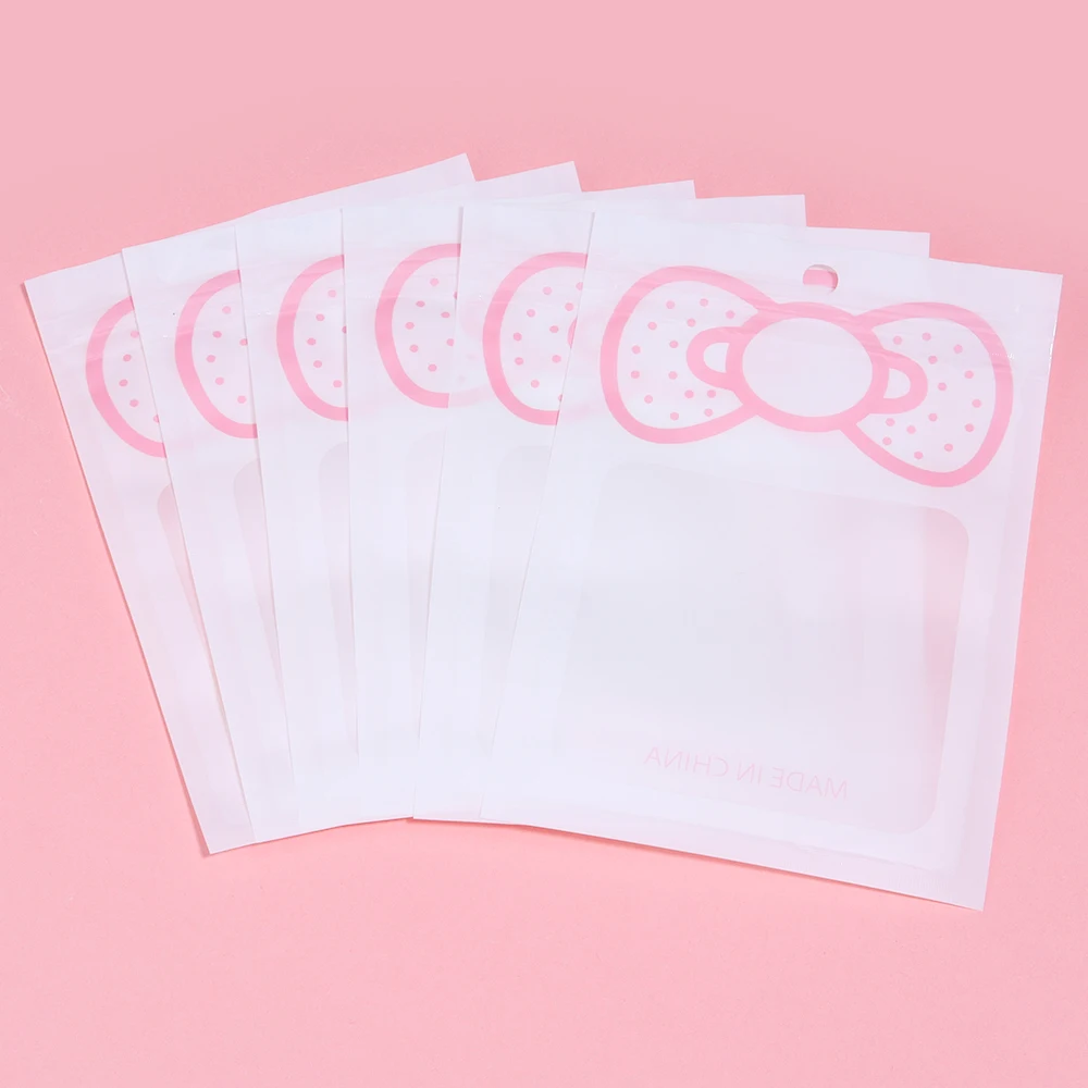 Пластиковые пакеты Linsoir Beads с бантами 20 шт.