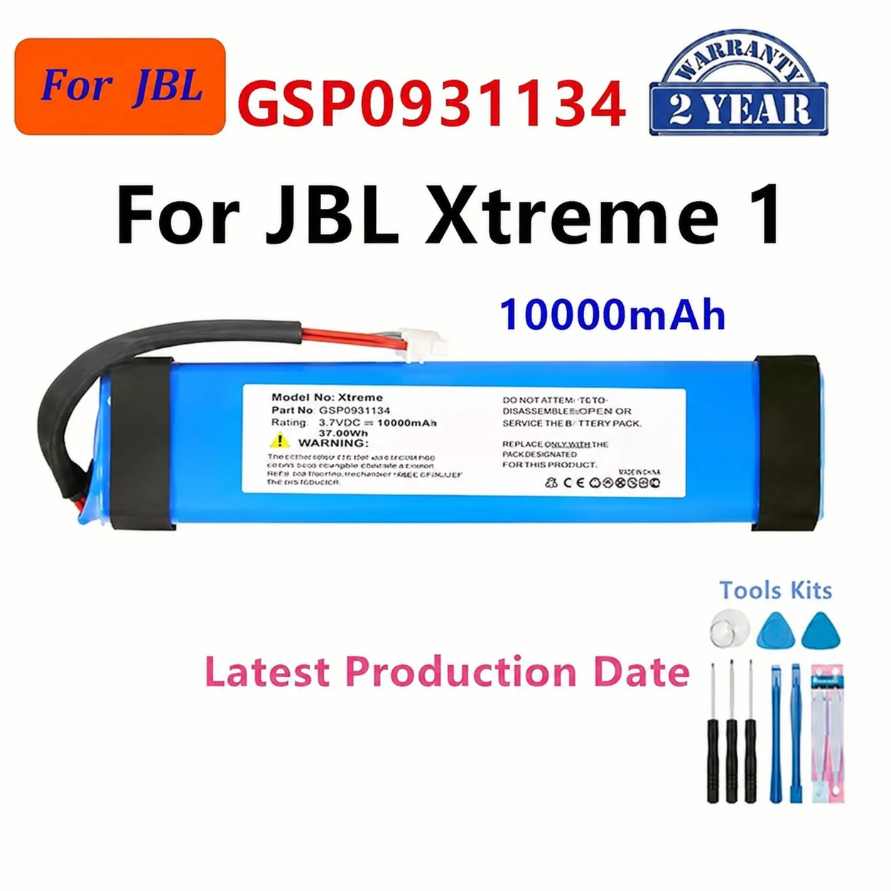 Запасная батарея для колонок GSP-2S2P-XT3A FG4CELL21700H GSP0931134 SUN-INTE-103 для JBL PartyBox Club 320 Xtreme 4 3 2 (art.: 3920dc873c7b2) - 3920dc873c7b2