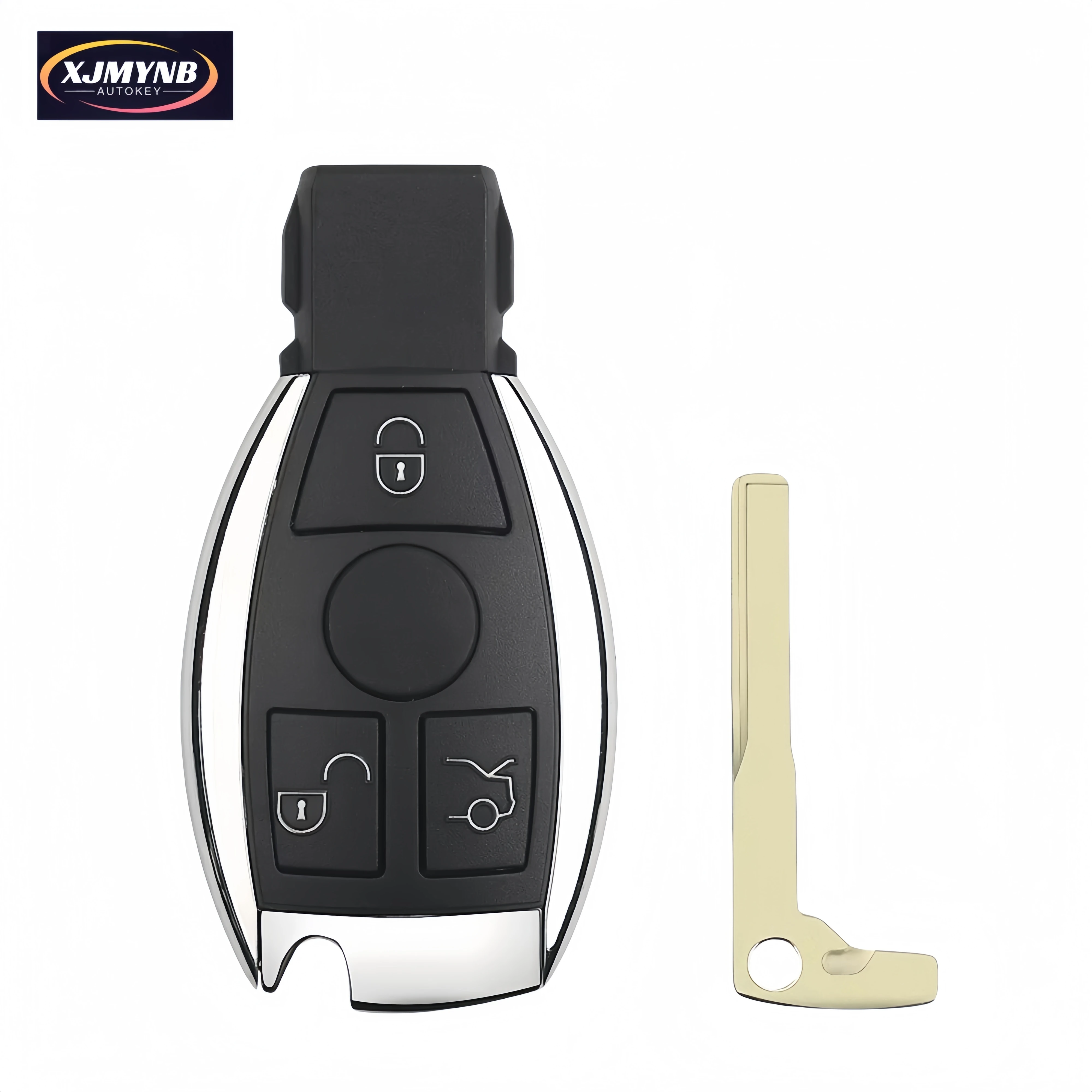 XJMYNB Умный дистанционный автомобильный брелок для Mercedes Benz A B S E Class Поддержка чипа