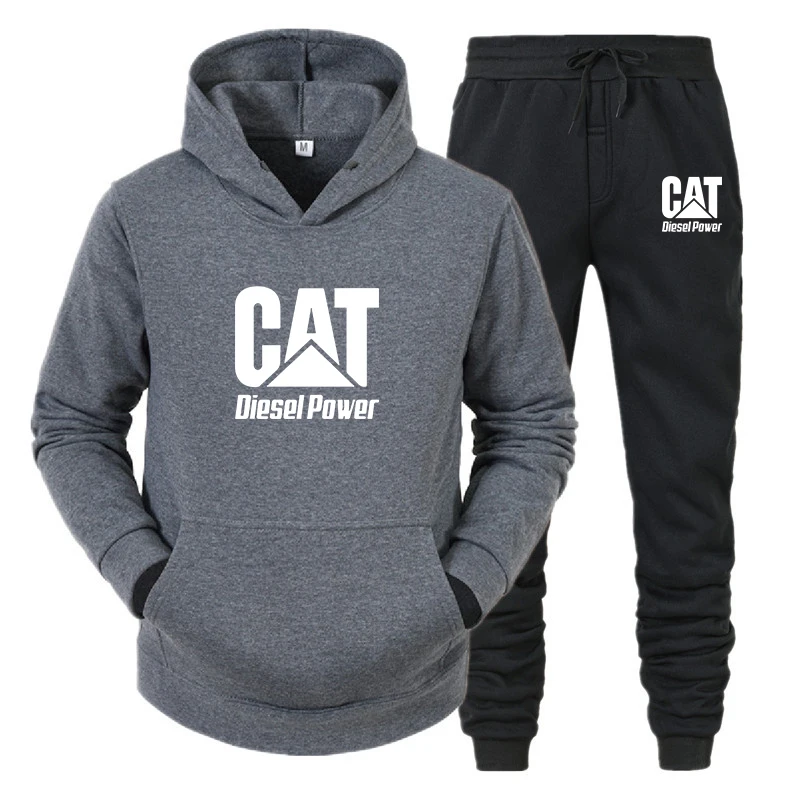 

Men's Sweat-shirt Set Tracksuit for Boy Mens Clothes Sports Two Piece Sportswear Man Hoodie Pants Sets Clothing Male Women's