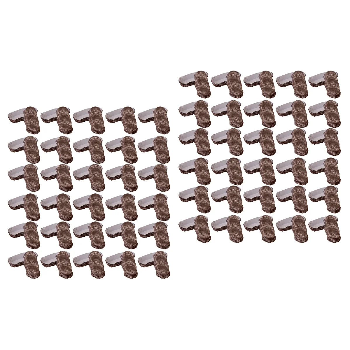 

200 pcs Pineapple Bread Trays Paper Hot Dog Trays Disposable Baking Cups Hot Dog Liners