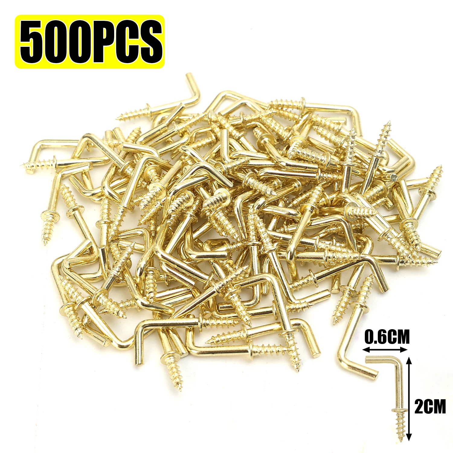 

Латунные угловые крючки из железа