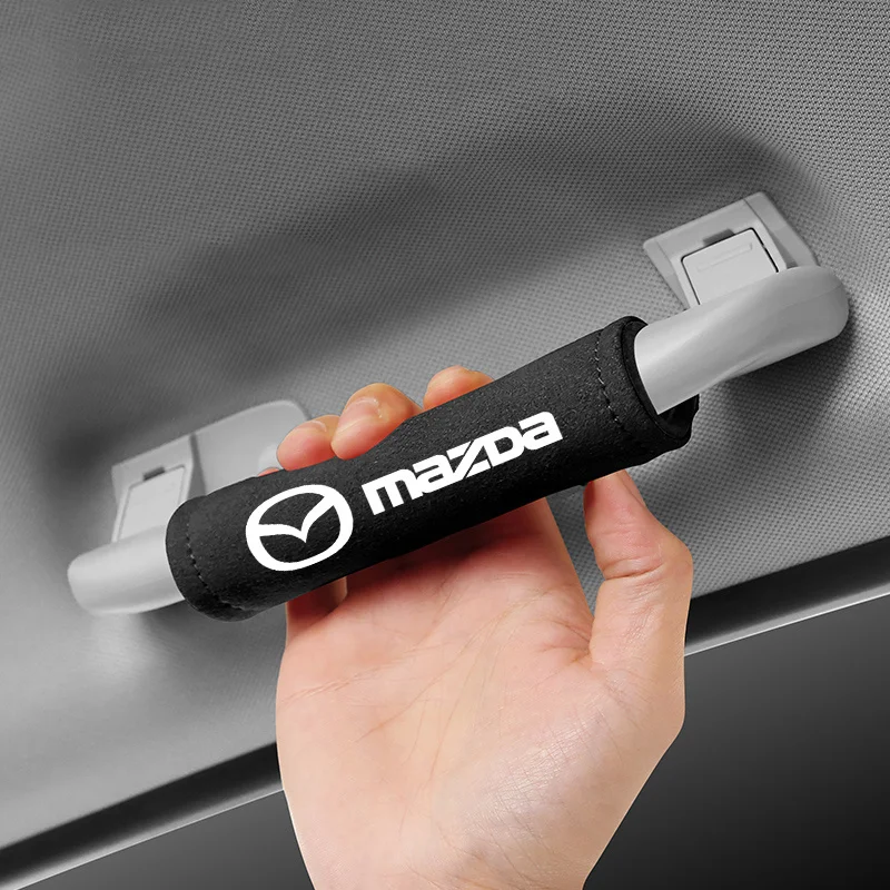 

1 шт., внутренние ручки автомобиля, защитный чехол, перчатки для даху для Mazda CX5 6 3 CX7 323 Axela Atenza Demio CX30 MX, автомобильные аксессуары