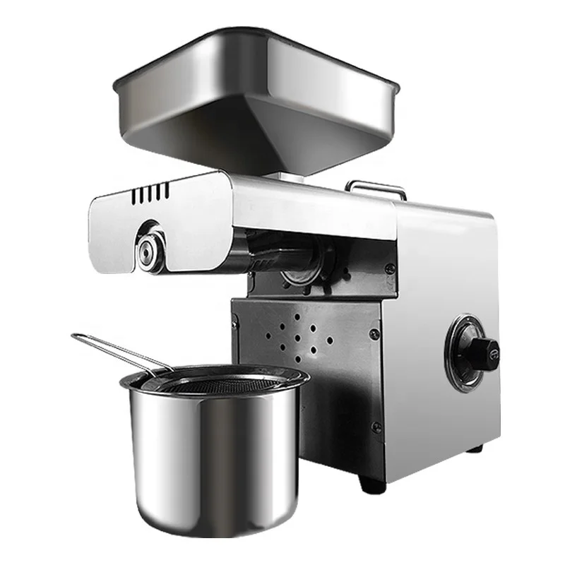

small olive oil press cooking oil making machine mini oil press